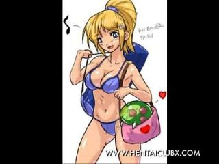 аниме девушки Sexy Samus Aran Ecchi