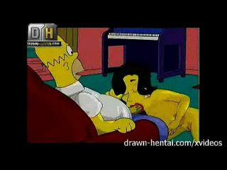 Симпсоны порно втроем