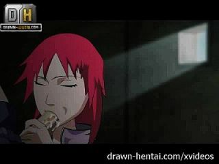 наруто порно Karin приходит, Sasuke кончает