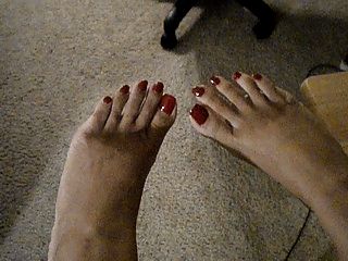 сексуальные ноги и пальцы ног