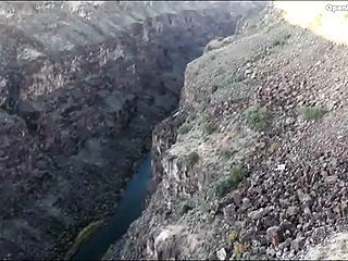 публичный трах в каньоне