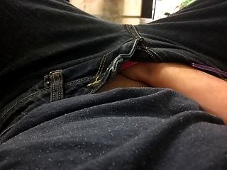 мастурбация Fille En Jeans Avec Vibro