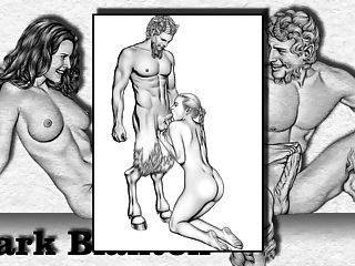 эротические рисунки марф-блантонных нимф и сатира 2