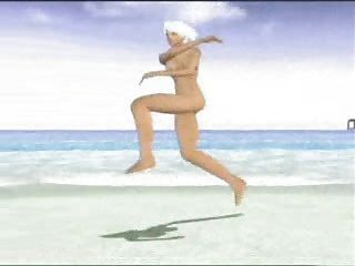 Christie Doa ню на пляже видео