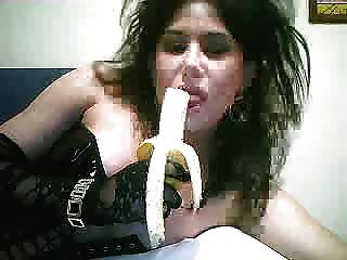 веб-камера девушка сексуальный банан и ласки