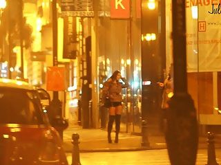 настоящая проститутка на улице Pute Dans La Rue