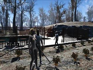 Fallout 4 Катсу секс приключения глава 13 Goule Lover