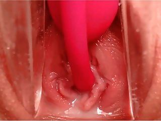 Ohmibod сливочный сперматозоид глубоко внутри шейки матки